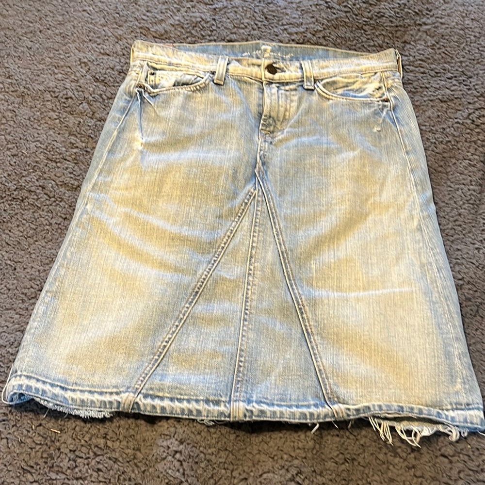 Seven for all mankind Jean skirt